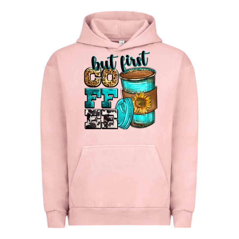 But First Coffee Urban Hoodie by Zillion Design Studio | Teevron
