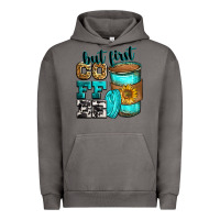 Pigment Tornado but first coffee Urban Hoodie - Zillion Design Studio