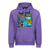Tulip but first coffee Urban Hoodie - Zillion Design Studio