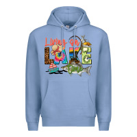 Colony Blue living on lake time Premium Hoodie - Zillion Design Studio