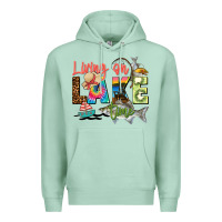 Seafoam living on lake time Premium Hoodie - Zillion Design Studio