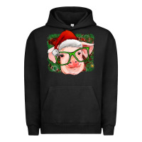 Pigment Black christmas pig Urban Hoodie - RanaPortraitStore