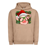 Pigment Burro christmas pig Urban Hoodie - RanaPortraitStore