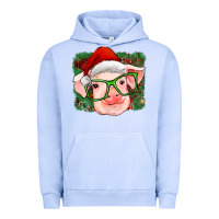 Pigment Grape Ice christmas pig Urban Hoodie - RanaPortraitStore