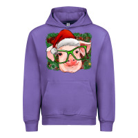 Tulip christmas pig Urban Hoodie - RanaPortraitStore