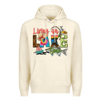 Sandshell living on lake time Premium Hoodie - Zillion Design Studio