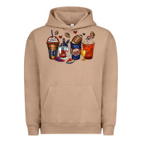 American Football Coffee Cups Urban Hoodie | Teevron