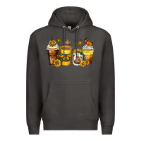 Smoke butterfly coffee cups Premium Hoodie - Zillion Design Studio