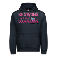 Navy be strong and courageous Urban Hoodie - texasbilliewilder