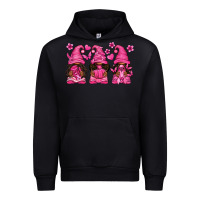 Black breast cancer afro gnomies Urban Hoodie - texasbilliewilder