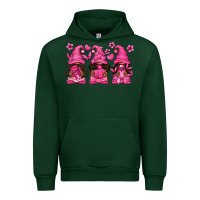 Forest Green breast cancer afro gnomies Urban Hoodie - texasbilliewilder