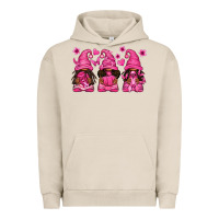 Pigment French Oak breast cancer afro gnomies Urban Hoodie - texasbilliewilder