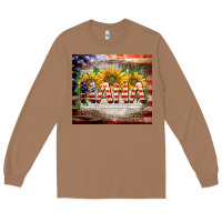 Toasted Coconut patriotic nana Long Sleeve Tee - BarkalooDesign