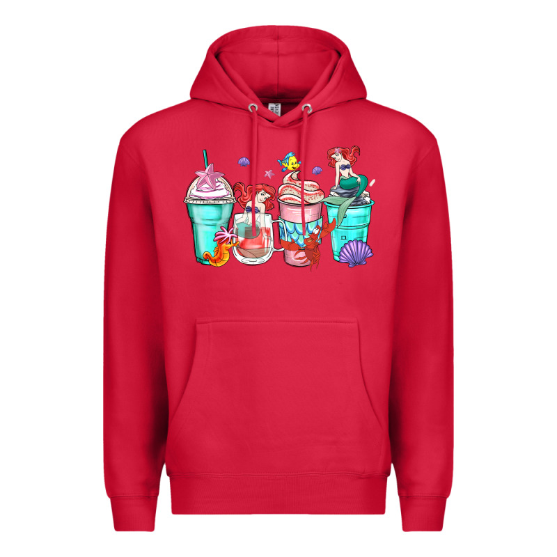 Ariel Coffee Cups Premium Hoodie by Zillion Design Studio | Teevron