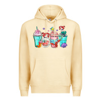 Pina Colada ariel coffee cups Premium Hoodie - Zillion Design Studio