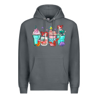 Rock ariel coffee cups Premium Hoodie - Zillion Design Studio