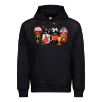 Black soccer coffee cups Urban Hoodie - Zillion Design Studio