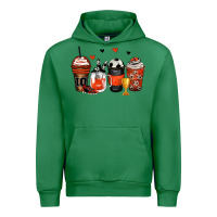 Emerald soccer coffee cups Urban Hoodie - Zillion Design Studio