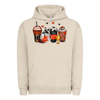 Pigment French Oak soccer coffee cups Urban Hoodie - Zillion Design Studio