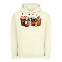 Pigment Pistachio soccer coffee cups Urban Hoodie - Zillion Design Studio
