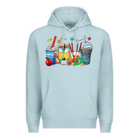 Blue Mist math teacher coffee cups Premium Hoodie - Zillion Design Studio