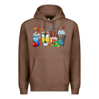 Chestnut math teacher coffee cups Premium Hoodie - Zillion Design Studio