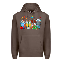 Coffee math teacher coffee cups Premium Hoodie - Zillion Design Studio