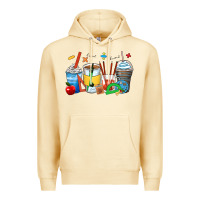 Pina Colada math teacher coffee cups Premium Hoodie - Zillion Design Studio
