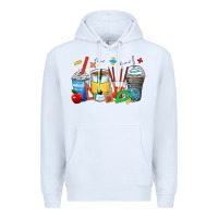 White math teacher coffee cups Premium Hoodie - Zillion Design Studio
