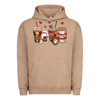 Pigment Burro baseball coffee cups Urban Hoodie - Zillion Design Studio