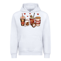 White baseball coffee cups Urban Hoodie - Zillion Design Studio