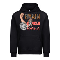 Black brain cancer warrior Urban Hoodie - texasbilliewilder