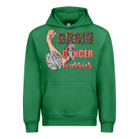 Emerald brain cancer warrior Urban Hoodie - texasbilliewilder