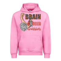 Fuchsia Pink brain cancer warrior Urban Hoodie - texasbilliewilder