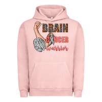 Pigment Salmon brain cancer warrior Urban Hoodie - texasbilliewilder