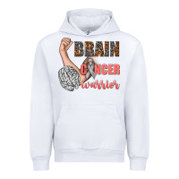 White brain cancer warrior Urban Hoodie - texasbilliewilder