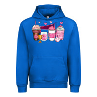 Cobalt volleyball coffee cups Urban Hoodie - Zillion Design Studio
