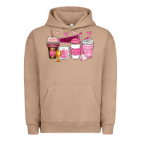 Pigment Burro volleyball coffee cups Urban Hoodie - Zillion Design Studio