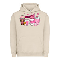 Pigment French Oak volleyball coffee cups Urban Hoodie - Zillion Design Studio