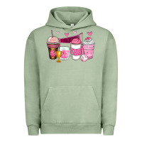 Pigment Oil Green volleyball coffee cups Urban Hoodie - Zillion Design Studio