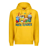 Lemon math teacher coffee cups Premium Hoodie - Zillion Design Studio