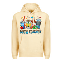 Pina Colada math teacher coffee cups Premium Hoodie - Zillion Design Studio