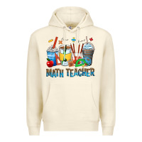 Sandshell math teacher coffee cups Premium Hoodie - Zillion Design Studio