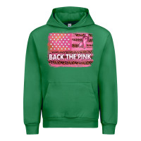 Emerald Back The Pink American Flag Urban Hoodie - texasbilliewilder
