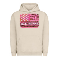 Pigment French Oak Back The Pink American Flag Urban Hoodie - texasbilliewilder