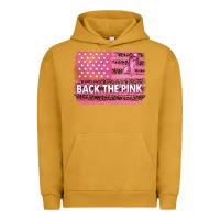 Pigment Peanut Butter Back The Pink American Flag Urban Hoodie - texasbilliewilder