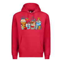 Cardinal art teacher coffee cups Premium Hoodie - Zillion Design Studio