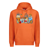 Carrot art teacher coffee cups Premium Hoodie - Zillion Design Studio