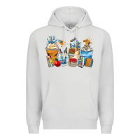 Dove Grey art teacher coffee cups Premium Hoodie - Zillion Design Studio