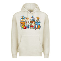 Oatmeal Heather art teacher coffee cups Premium Hoodie - Zillion Design Studio
